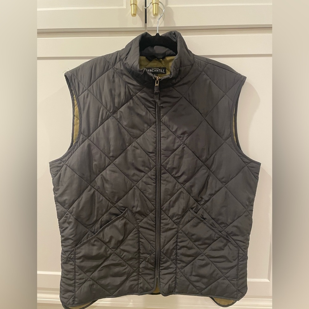 J. Crew mercantile men's vest